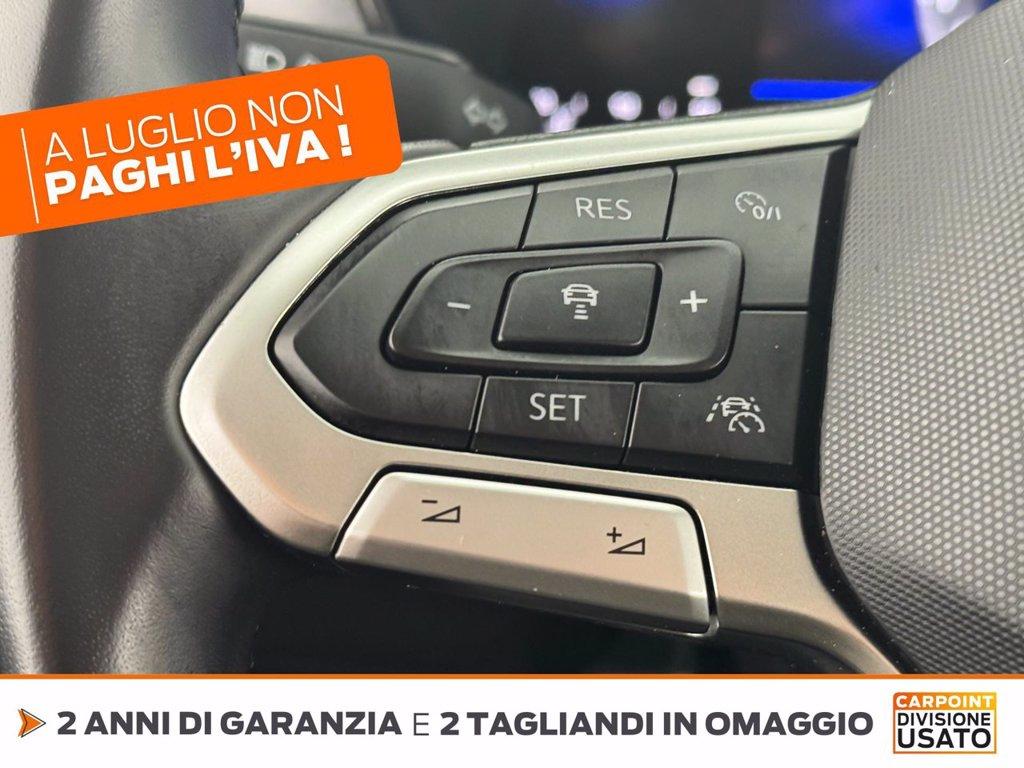 VOLKSWAGEN T-cross 1.0 tsi life 95cv del 2024