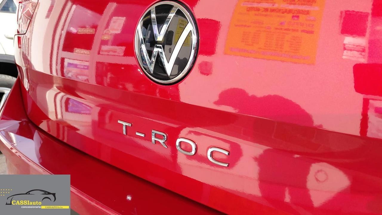 Volks T-Roc 1.5 TSI Style Ufficiale Italia
