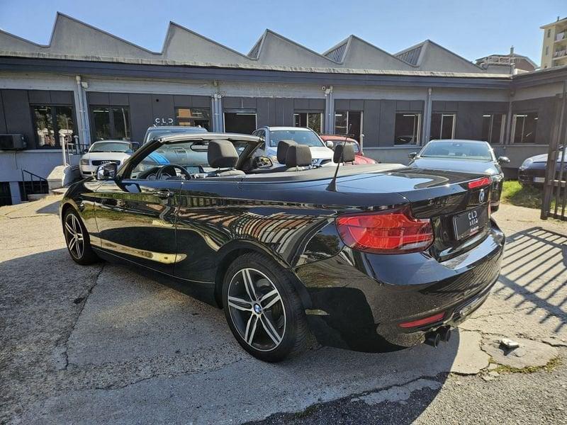 BMW Serie 2 220d Cabrio Luxury auto my18