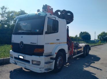 MERCEDES ATEGO 1828 GRU RAGNO SCARRABILE