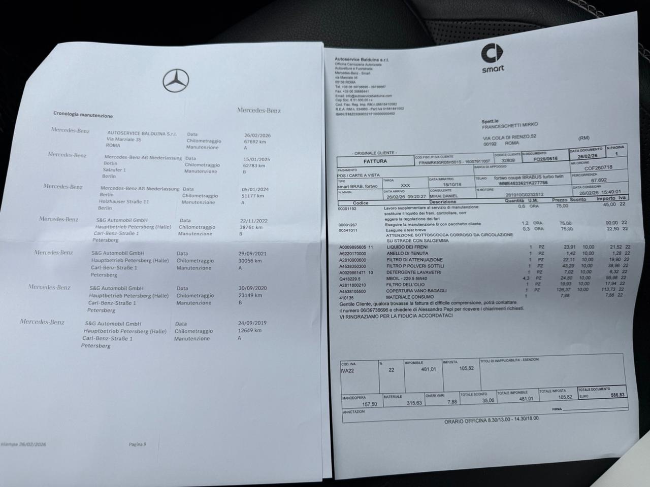 Smart fortwo Brabus 109cv Xclusive