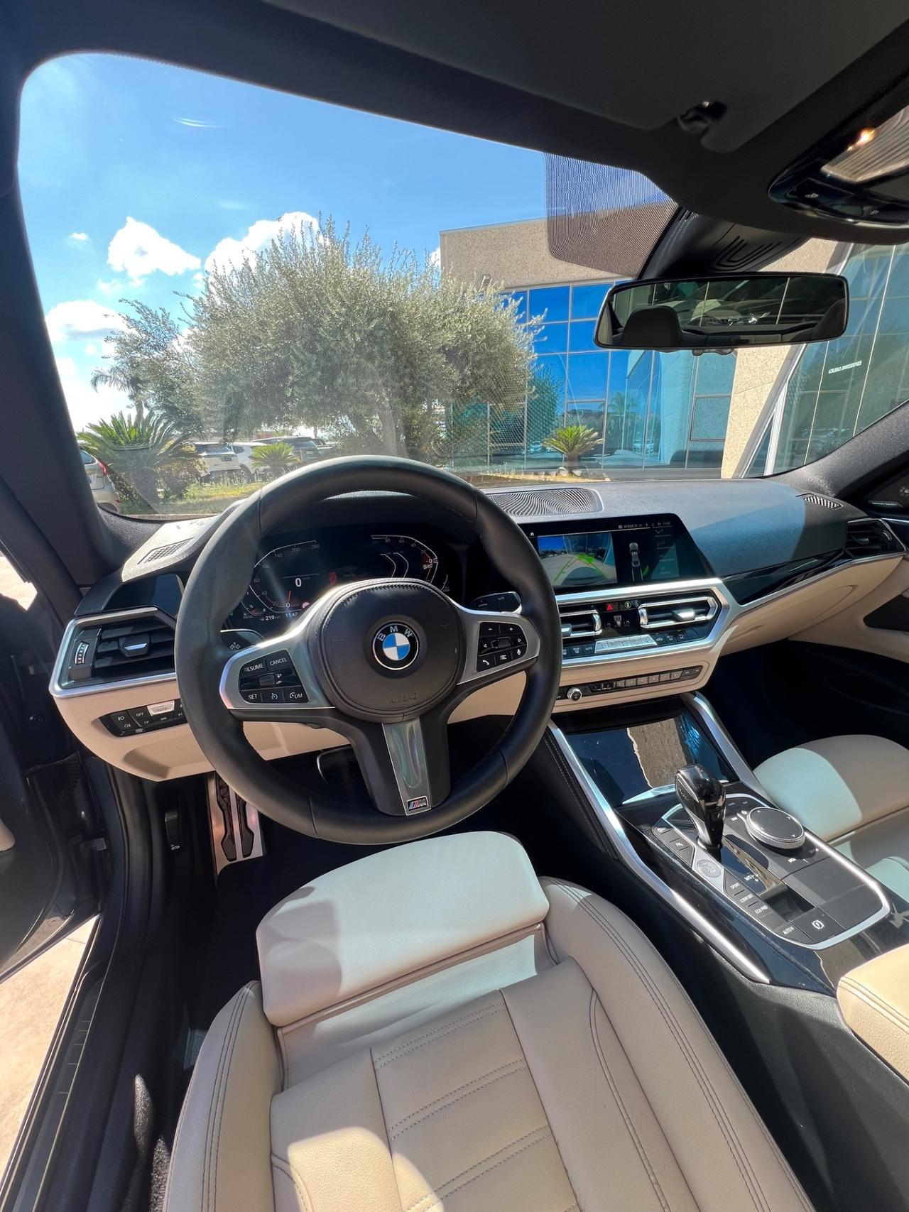 BMW 420d coupè mhev 48V xdrive Msport auto - possibilità noleggio no scoring