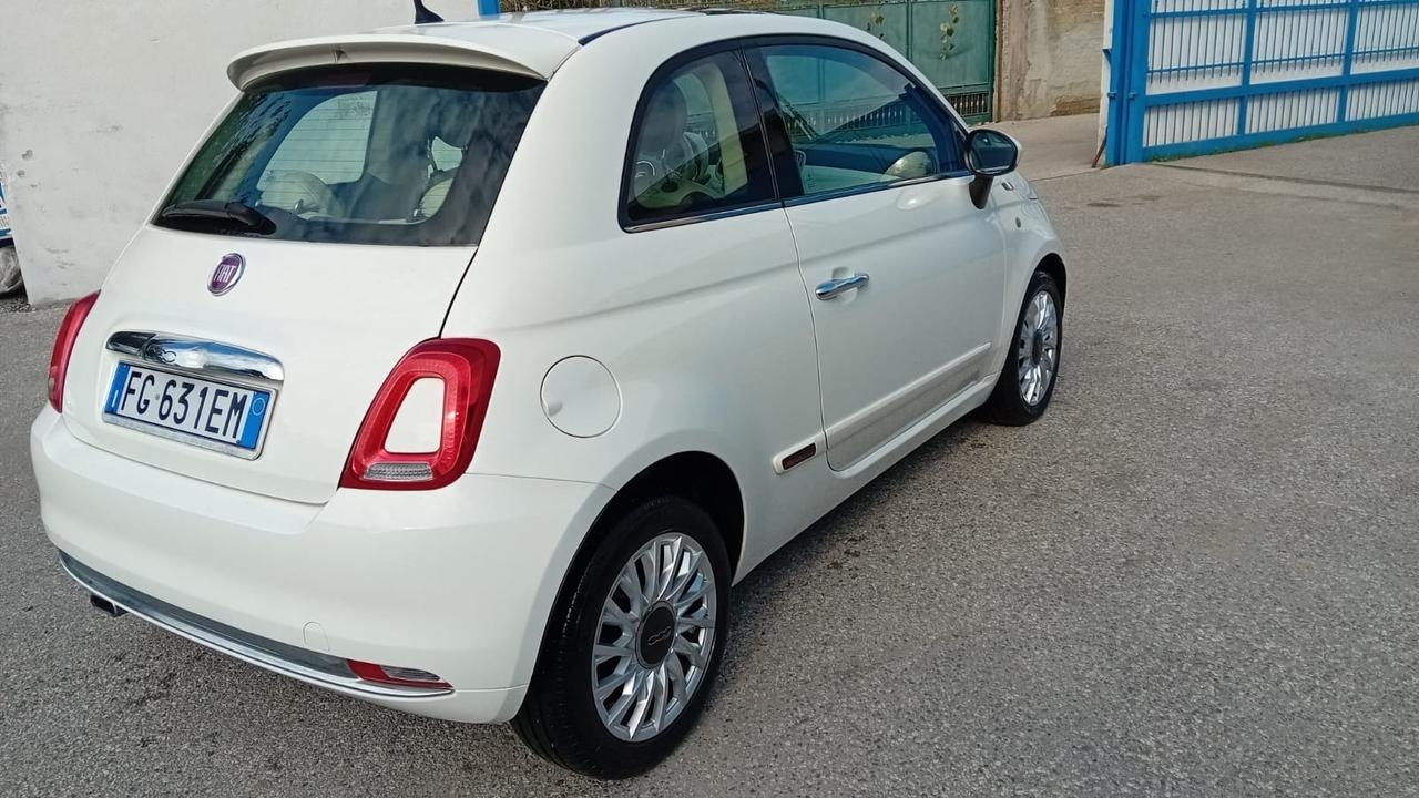 Fiat 500 lounge-1.3 mjt-95cv-12/2016