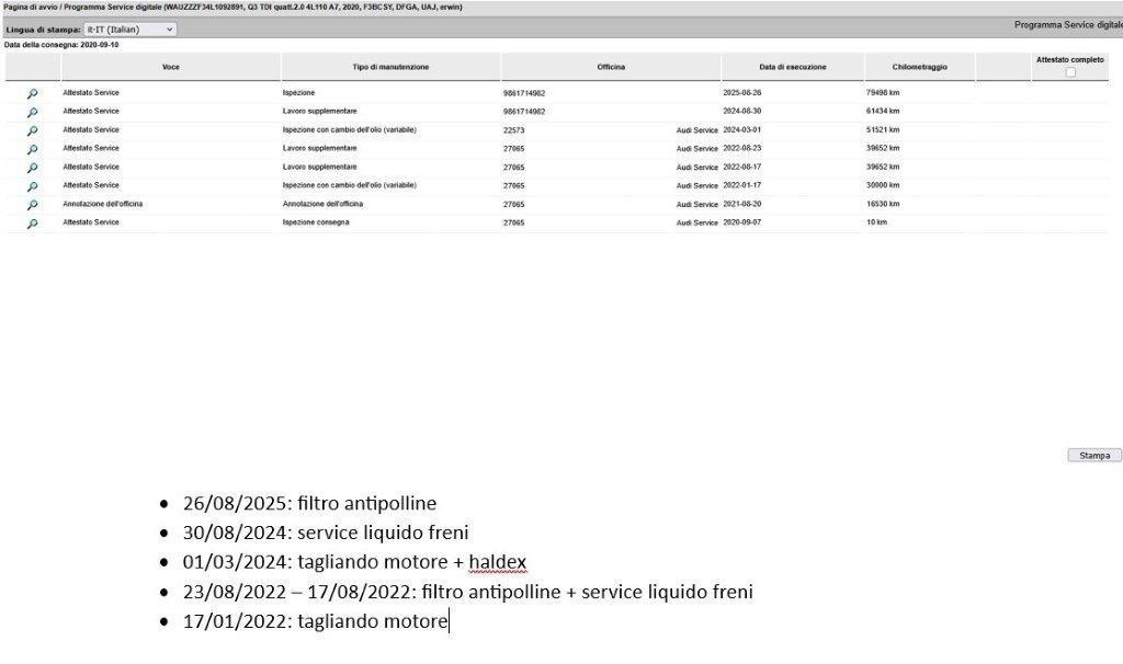 Audi Q3 35 TDI quattro S tronic S-line - GANCIO