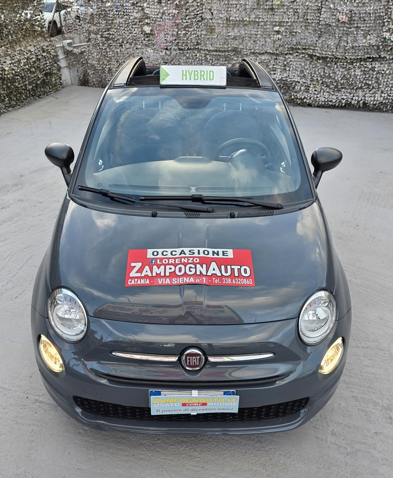 Fiat 500 C 1.0 Hybrid Dolcevita Cabrio ZampognAuto CT