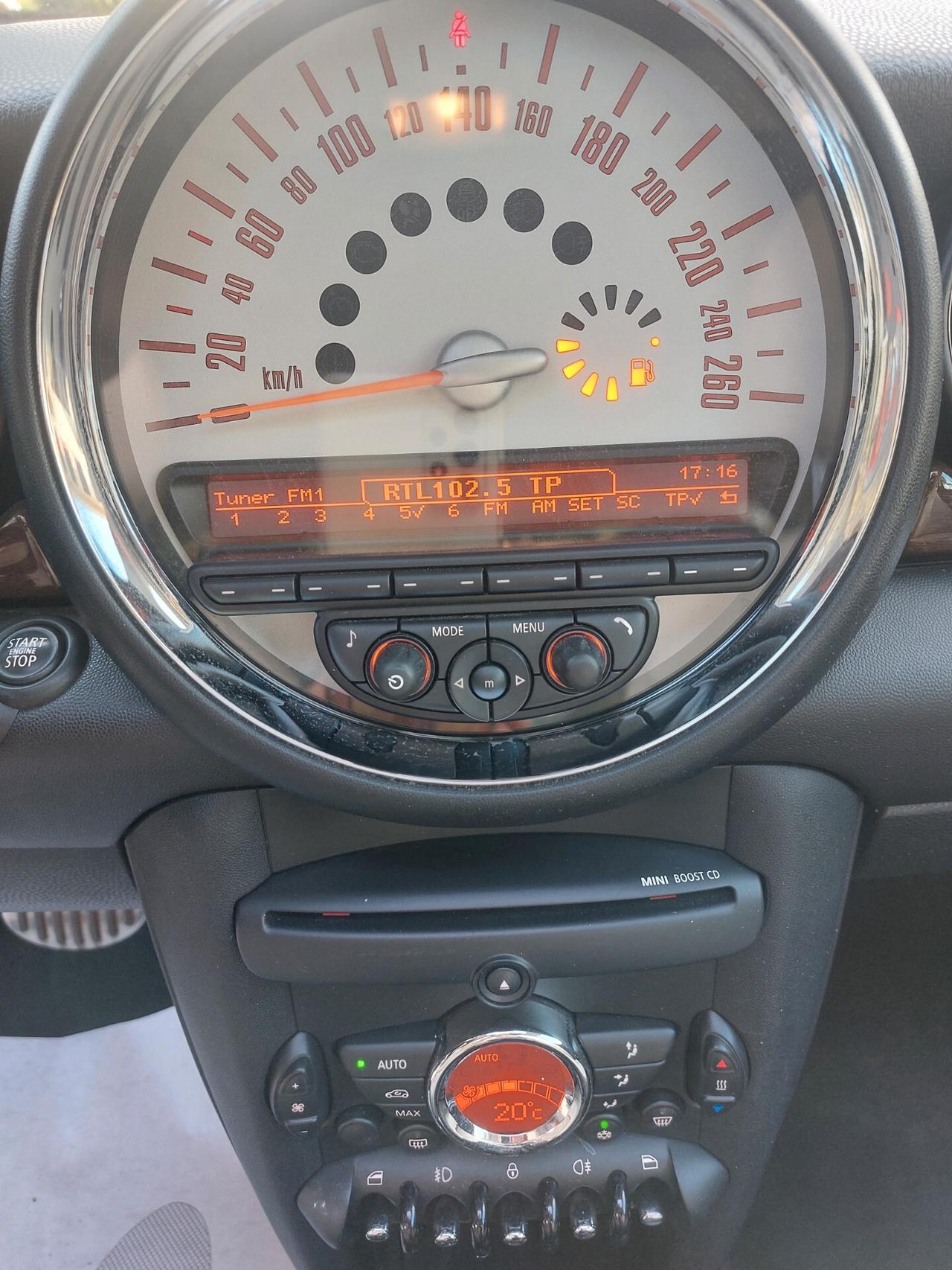 Mini Cooper S Coupe Mini 1.6 Cooper S 3p tagliandata tetto apribile