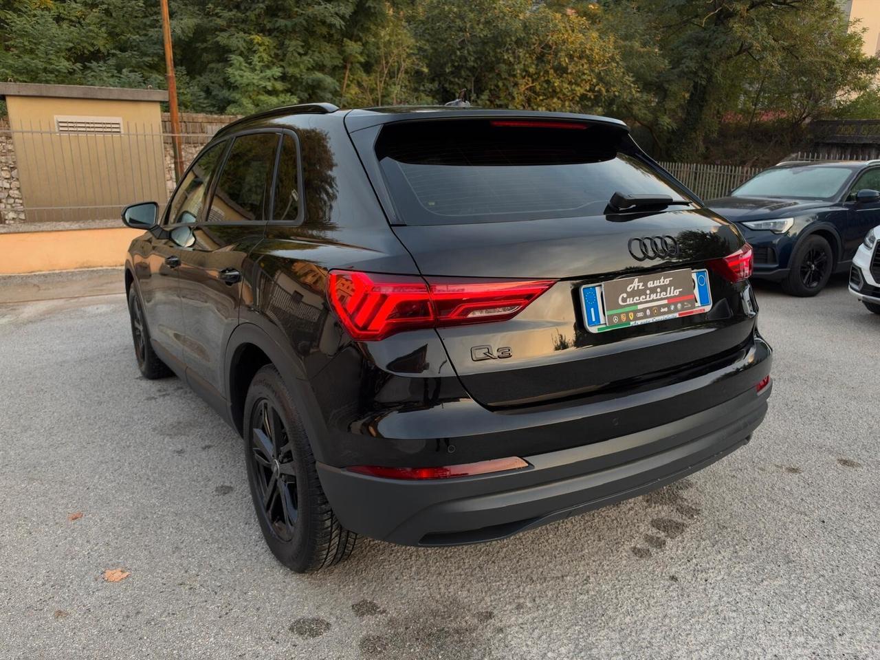 Audi Q3 35 TDI 150 CV S tronic IDENTITY BLACK - S-LINE FULL- MATRIX - MY 22