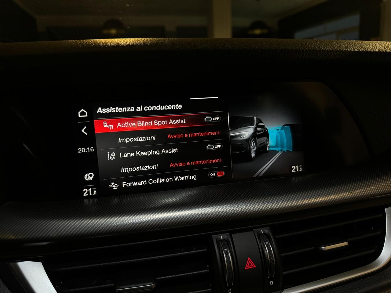 ALFA ROMEO STELVIO 2.2 190CV AT8 Q4 SPRINT 2021