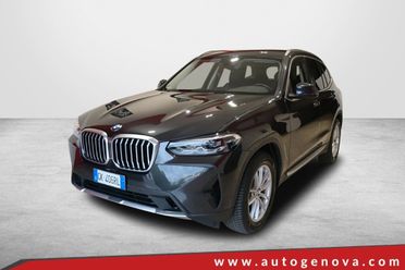 BMW X3 18D 150CV STEPTRONIC 48V S-DRIVE BUSINESS ADVANTAGE ( FARI LED ADATTIVI - PELLE - CLIMA TRIZONA - CRUISE - NAVI - MIRROR - PARK ASSISTANT - TELECAMERA POST. - CERCHI 18 )
