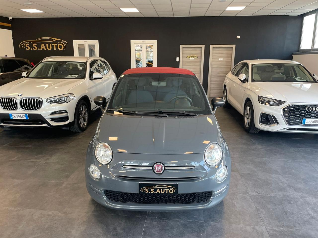 Fiat 500 C 1.0 Hybrid Red