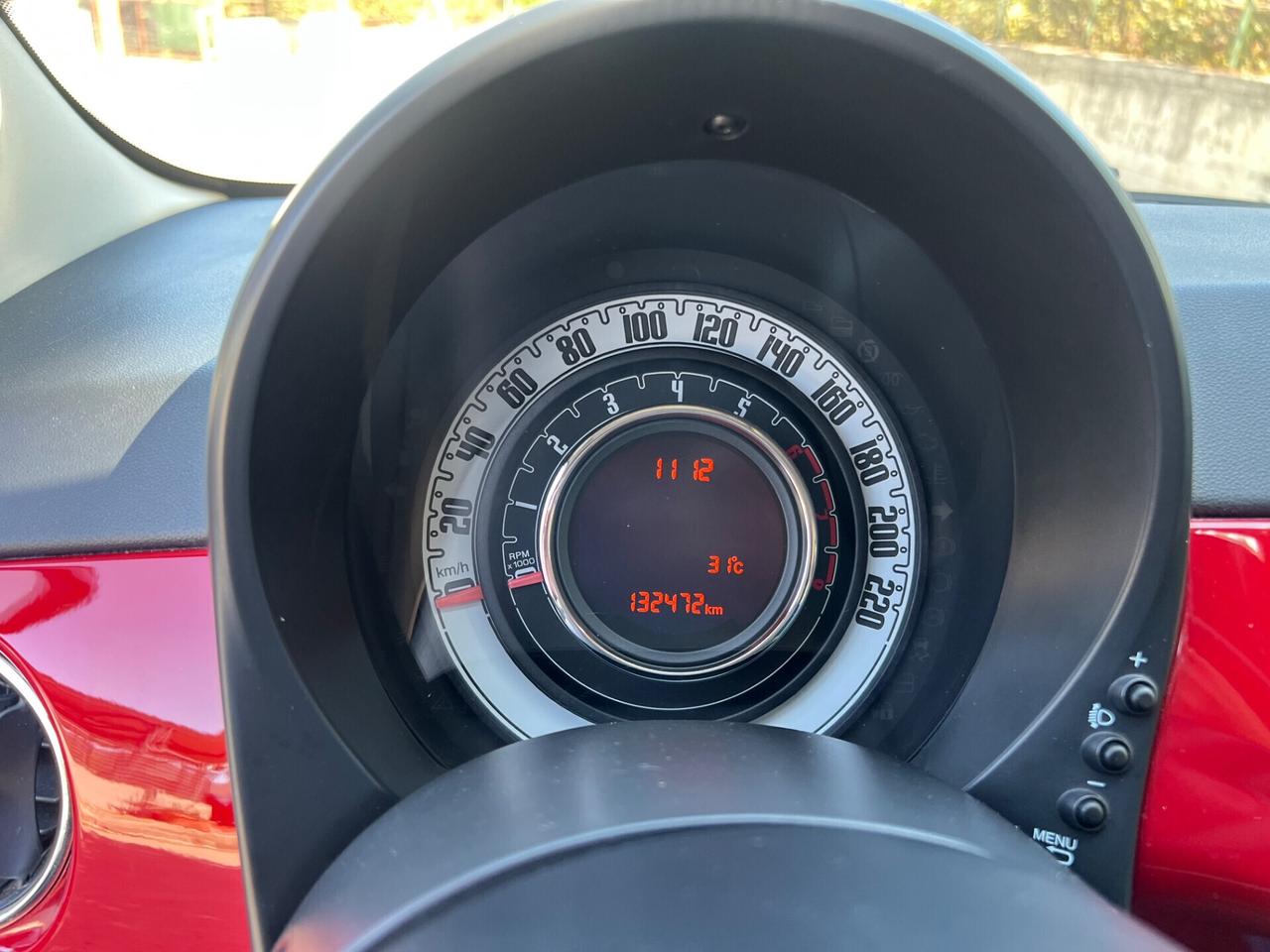 Fiat 500 1.2 benzina 69cv Lounge 2016 Led
