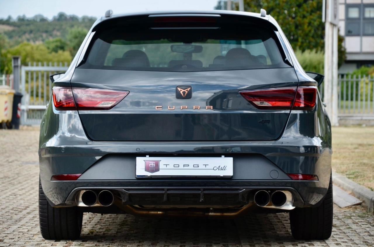 SEAT LEON ST 2.0 TSI CUPRA R 4DRIVE 300cv DSG, UFF ITALIANA, SERVICE UFF SEAT, EURO 6D, SCARICO, FARI LED, PADDLE, NAVI, PERMUTE