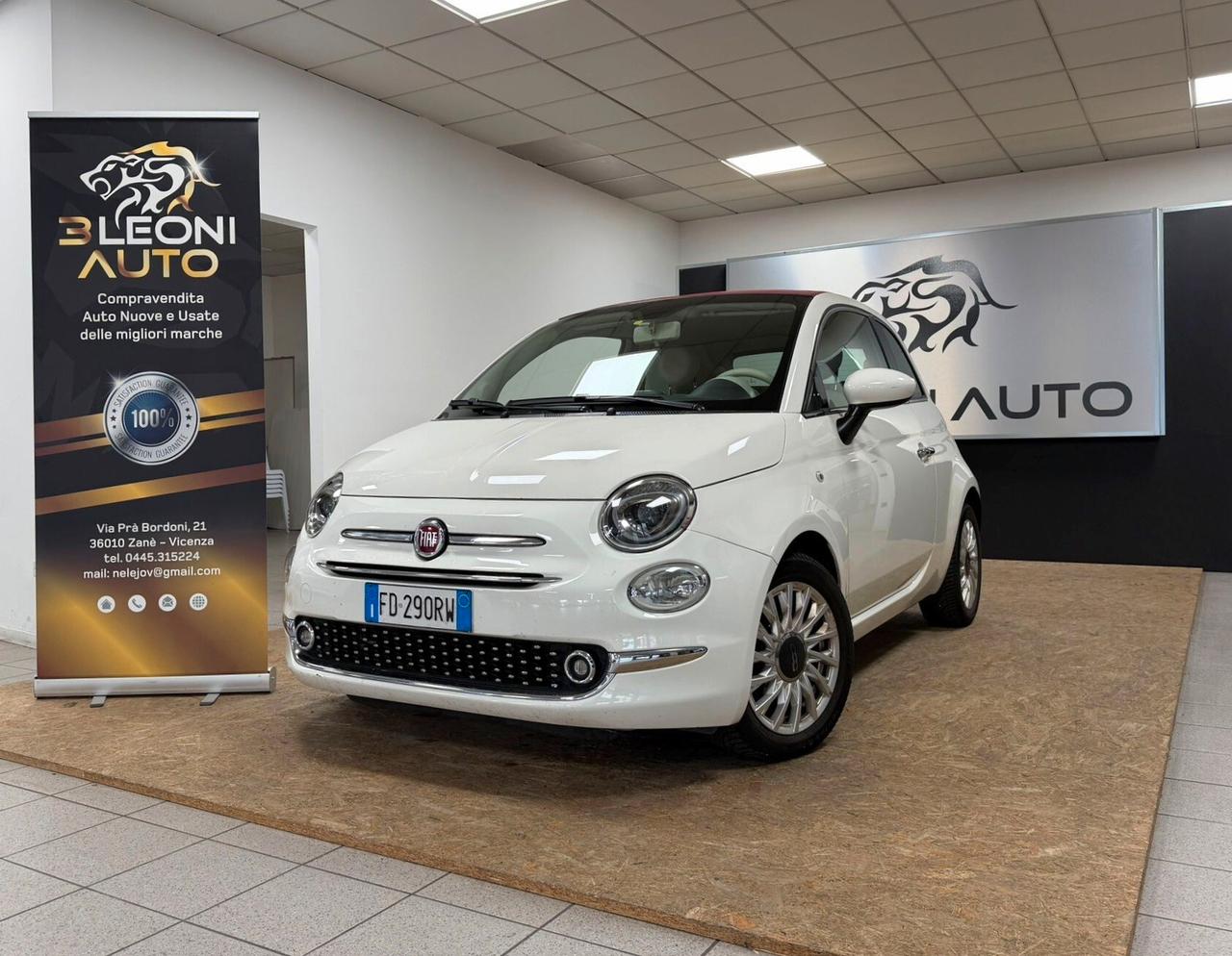 FIAT 500 CABRIO 1.3 Multijet 16V 95 CV LOUNGE