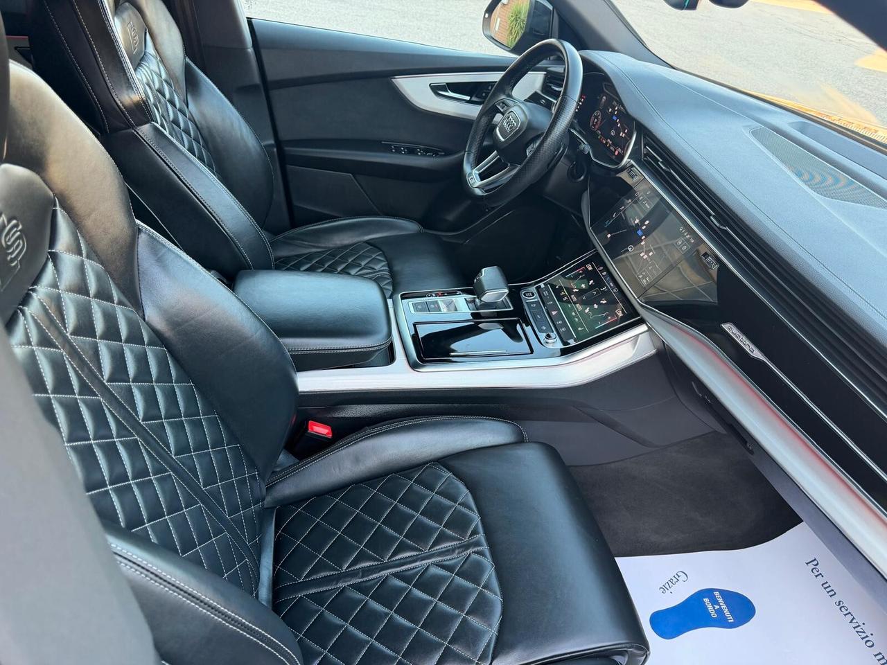 Audi Q8 50 TDI 286 CV quattro tiptronic Sport S-LINE PLUS FARI MATRIX INTERNI IN PELLE NAPPA E BLACK PACK