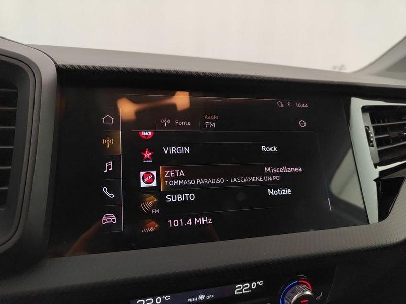 Audi A1 A1 SPB 25 TFSI Identity Black - OK PER NEOPATENTATI ! AUTOVETTURA RISERVATA A RIVENDITORI !!!