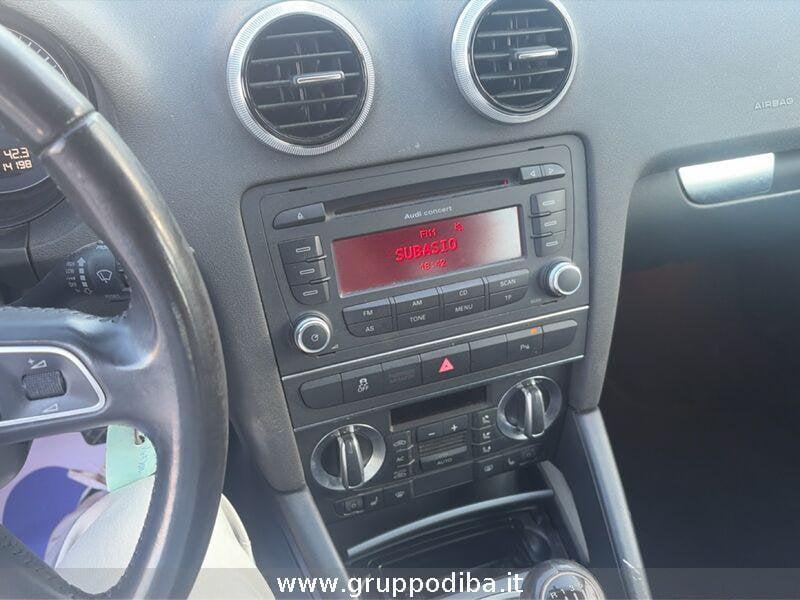 Audi A3 II 2008 Sportback Diesel sportback 1.6 tdi young edition 90cv