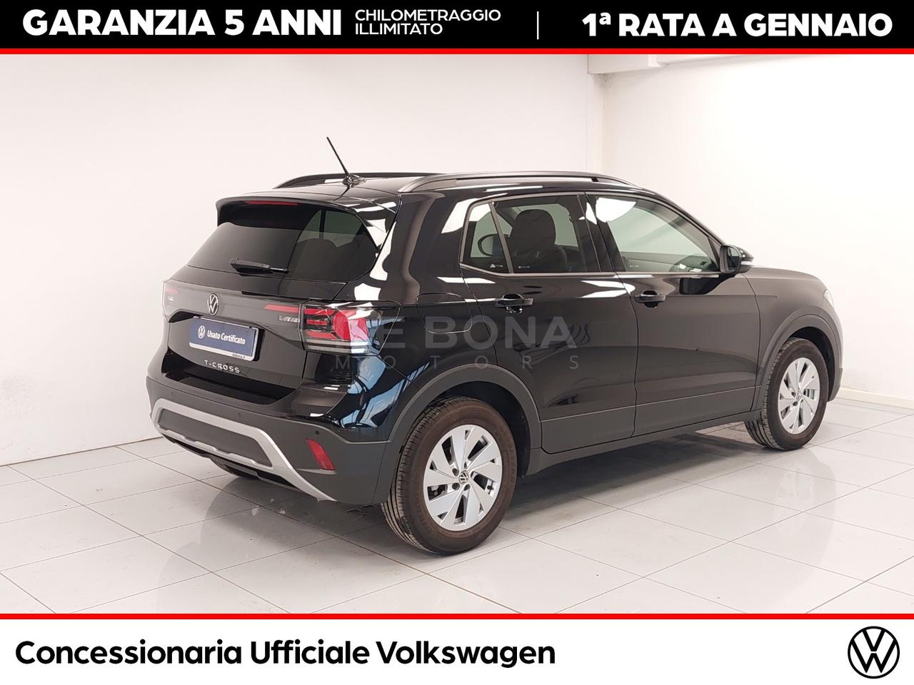 Volkswagen T-Cross 1.0 tsi life 95cv