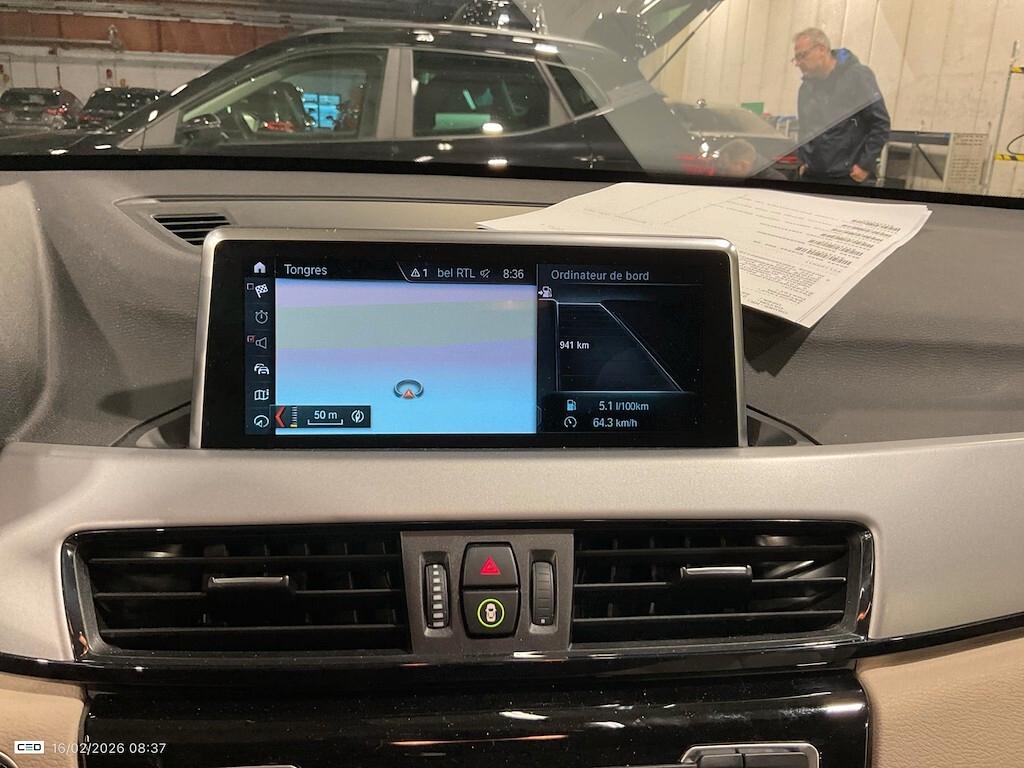 BMW X1 16D 115CV 6M. S-DRIVE BUSINESS ADVANTAGE ( FARI LED - CRUISE - NAVI - PELLE - PARK ASSISTANT )