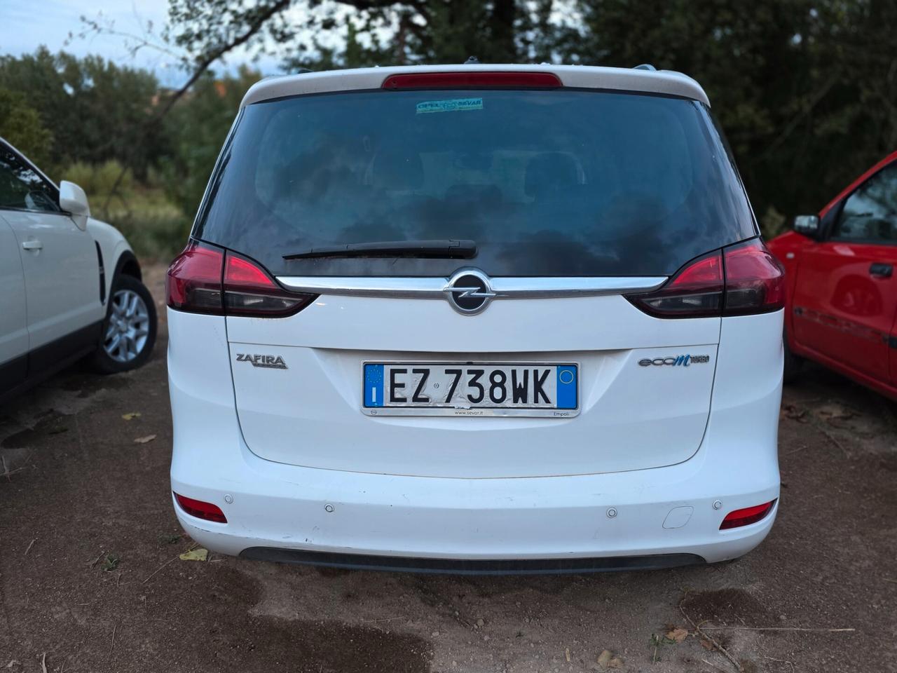 Opel Zafira tourer metano 7 posti