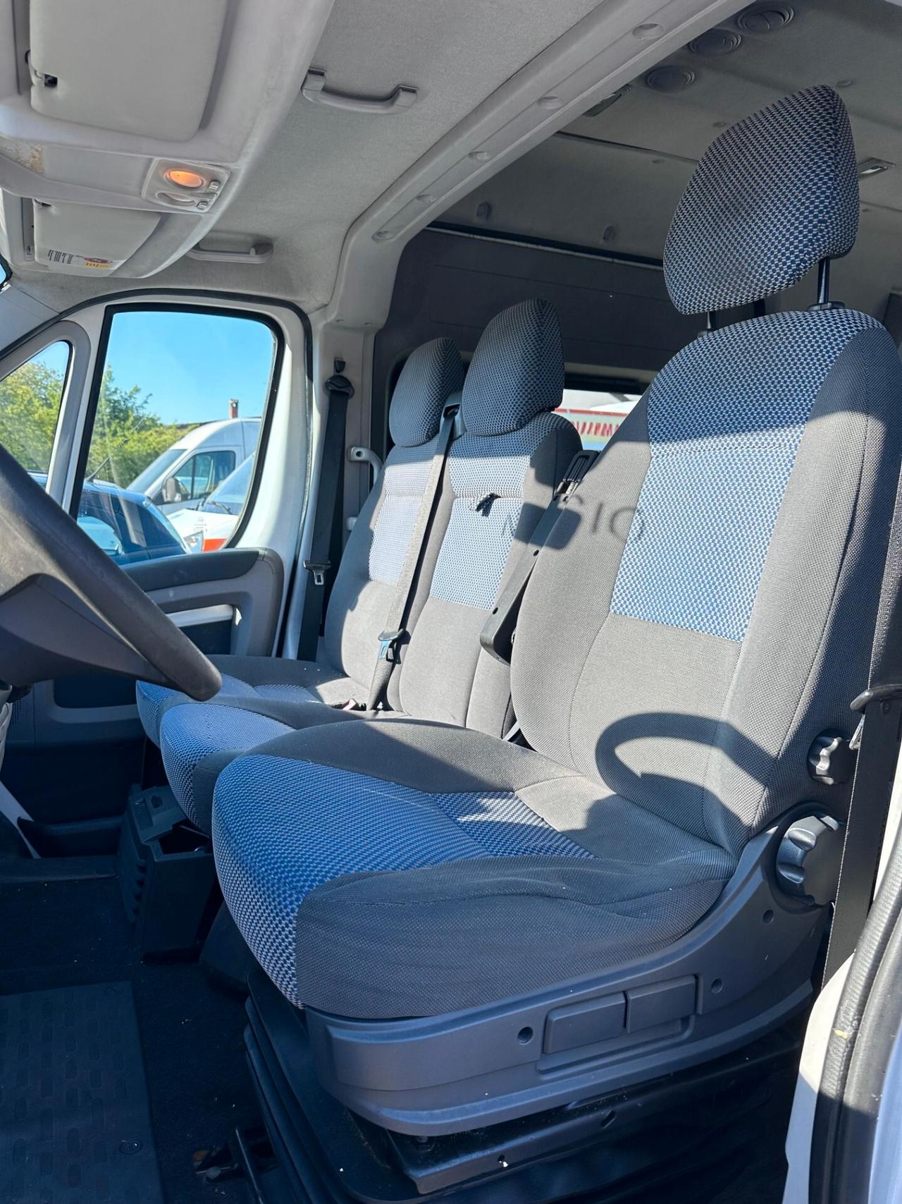 FIAT DUCATO 9 POSTI 33 2.3 MJT PL-TM PANORAMA 9 POSTI PASSO LUNGO TETTO ALTO GANCIO TRAINO