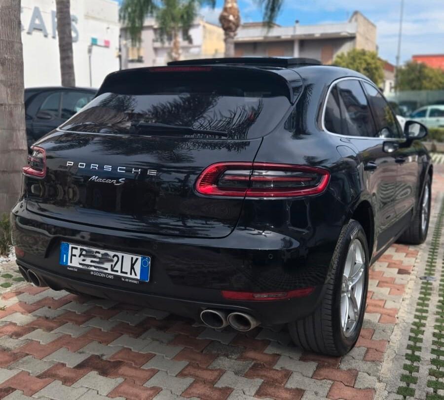 Porsche Macan 3.0d S 250cv pdk Uff Italy Pelle Tetto Navi lega
