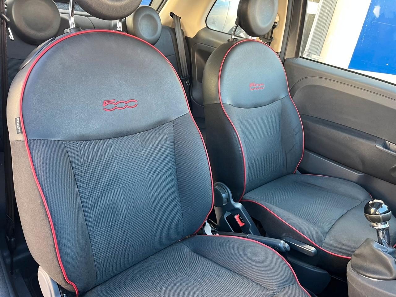 FIAT 500 1.2 BENZ LOUNGE 51KW 70CV 2013 99000 KM DISTRIBUZ FATTA TETTO BLOCKSHAFT