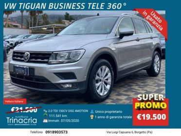 Volkswagen Tiguan Business 2.0 TDI 150CV DSG 4motion