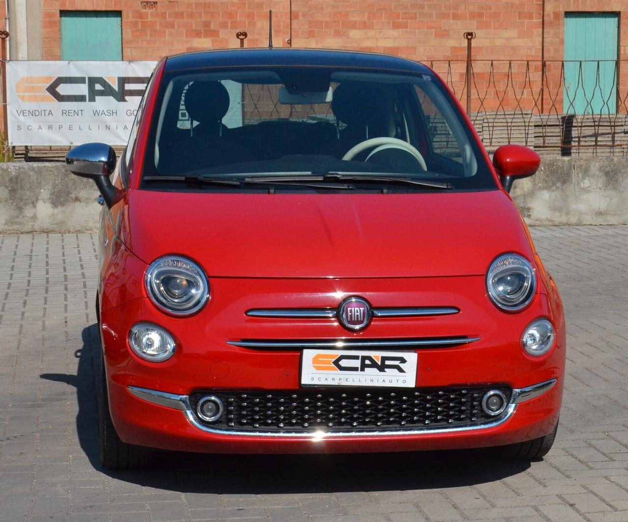Fiat 500 1.0 Hybrid Red