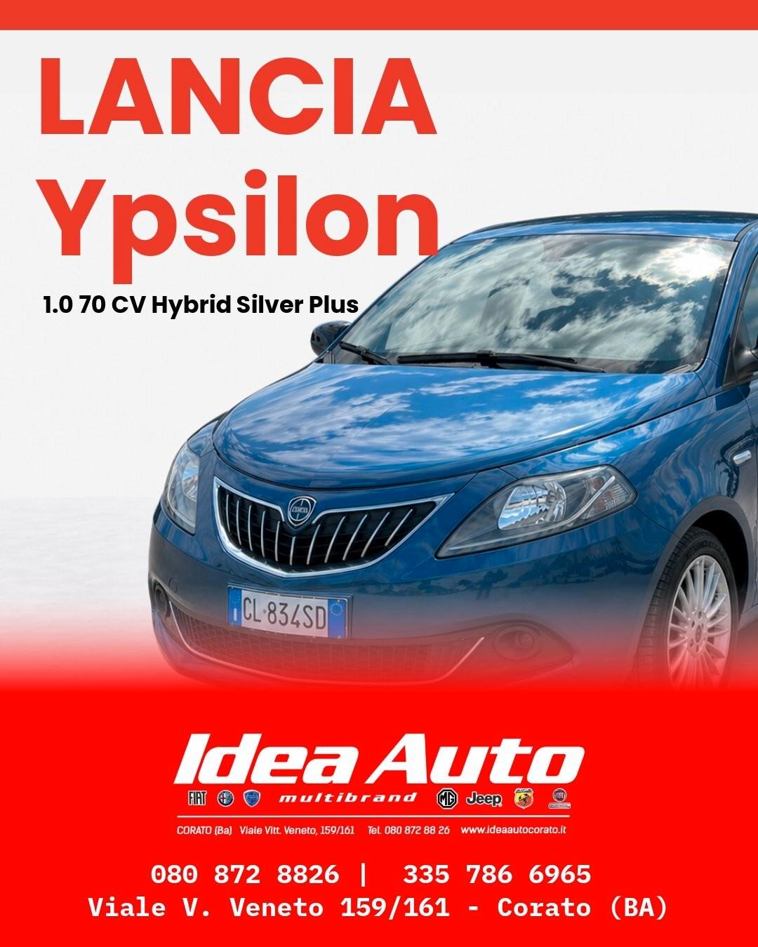 Lancia Ypsilon 1.0 FireFly 5 porte S&S Hybrid Silver Plus