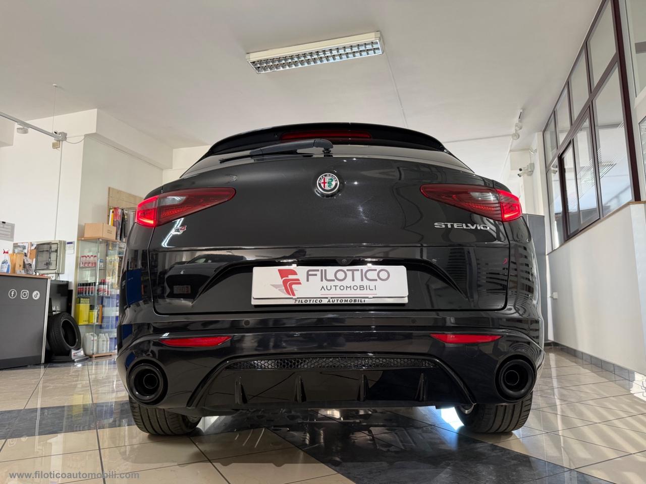 ALFA ROMEO Stelvio 2.2 T.diesel 210CV AT8 Q4 Veloce KM CERTIFICATI - CERCHI 20 FULL!