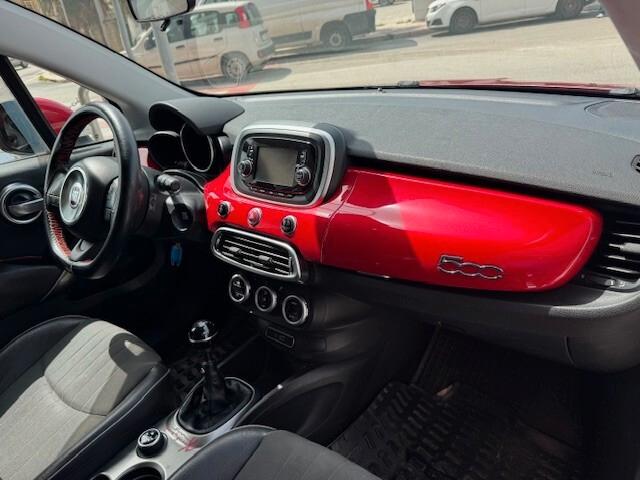 Fiat 500X 1.6 MultiJet 120 CV Lounge NAVI-LED+PELLE-R17