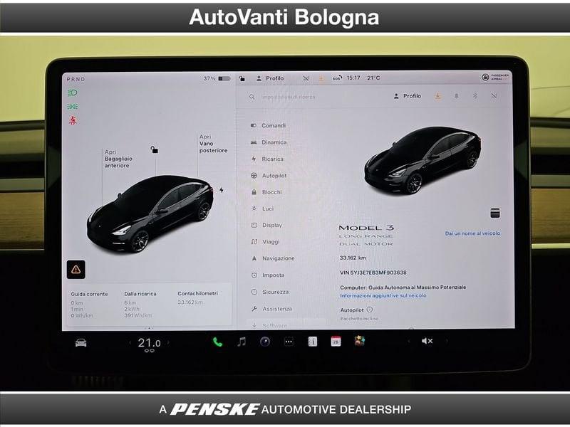 Tesla Model 3 Long Range Dual Motor AWD