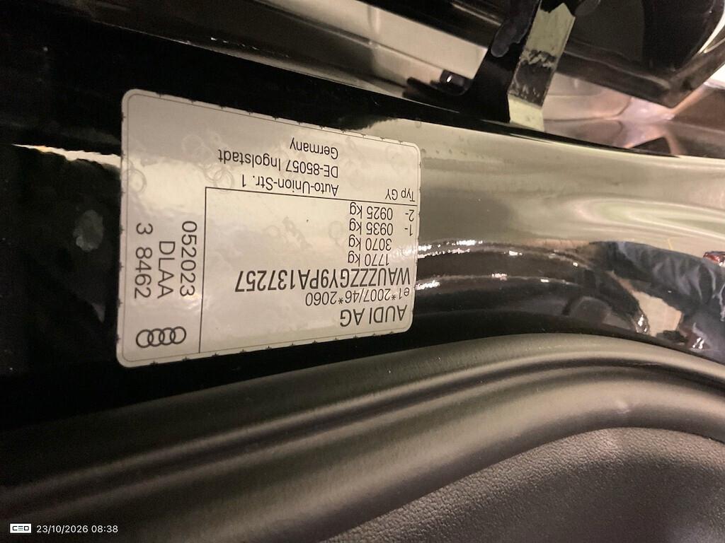AUDI A3 SPORTBACK 30 TFSI 110CV 6M. ADVANCED ( FARI LED - VIRTUAL COCKPIT - S LINE INT. - CRUISE - NAVI - CERCHI 17 )