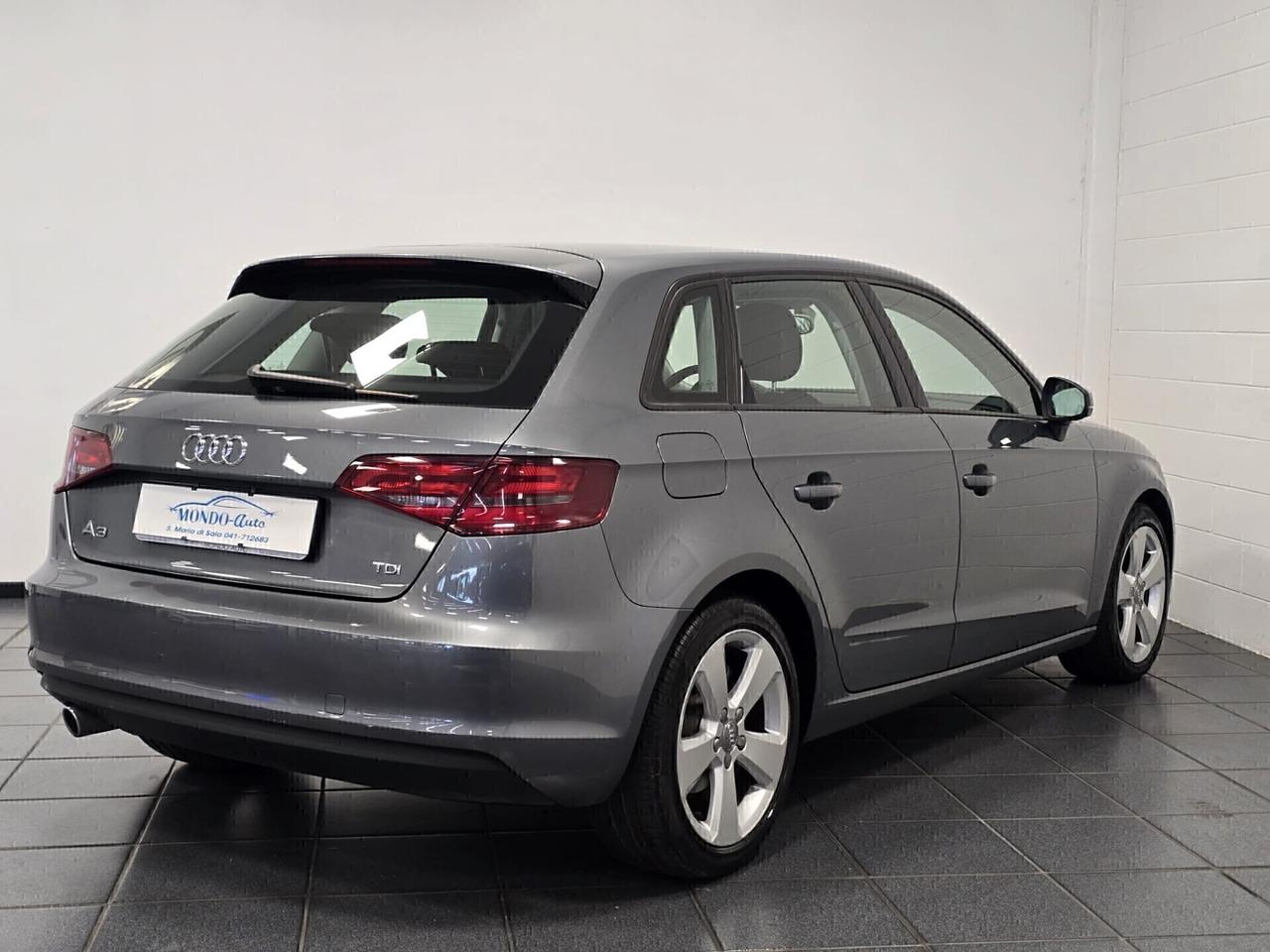 Audi A3 SPB 1.6 TDI 105 CV CR Ambition NEOPATENTATI