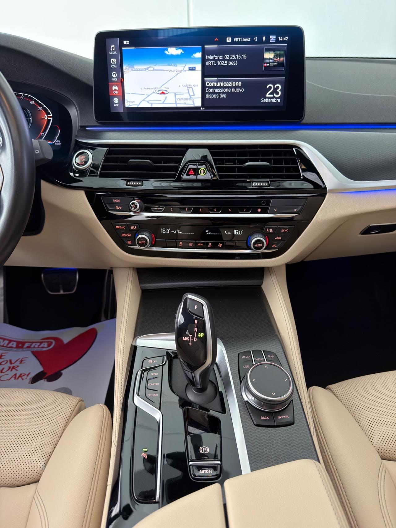 Bmw 520 520d 48V xDrive Touring Msport 190cv TETTO