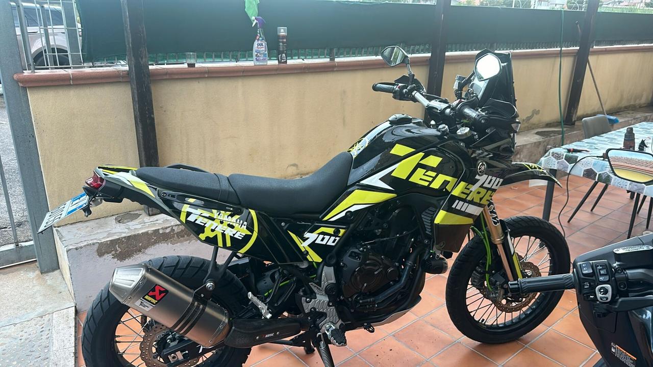 Yamaha Ténéré 700 accessoriata