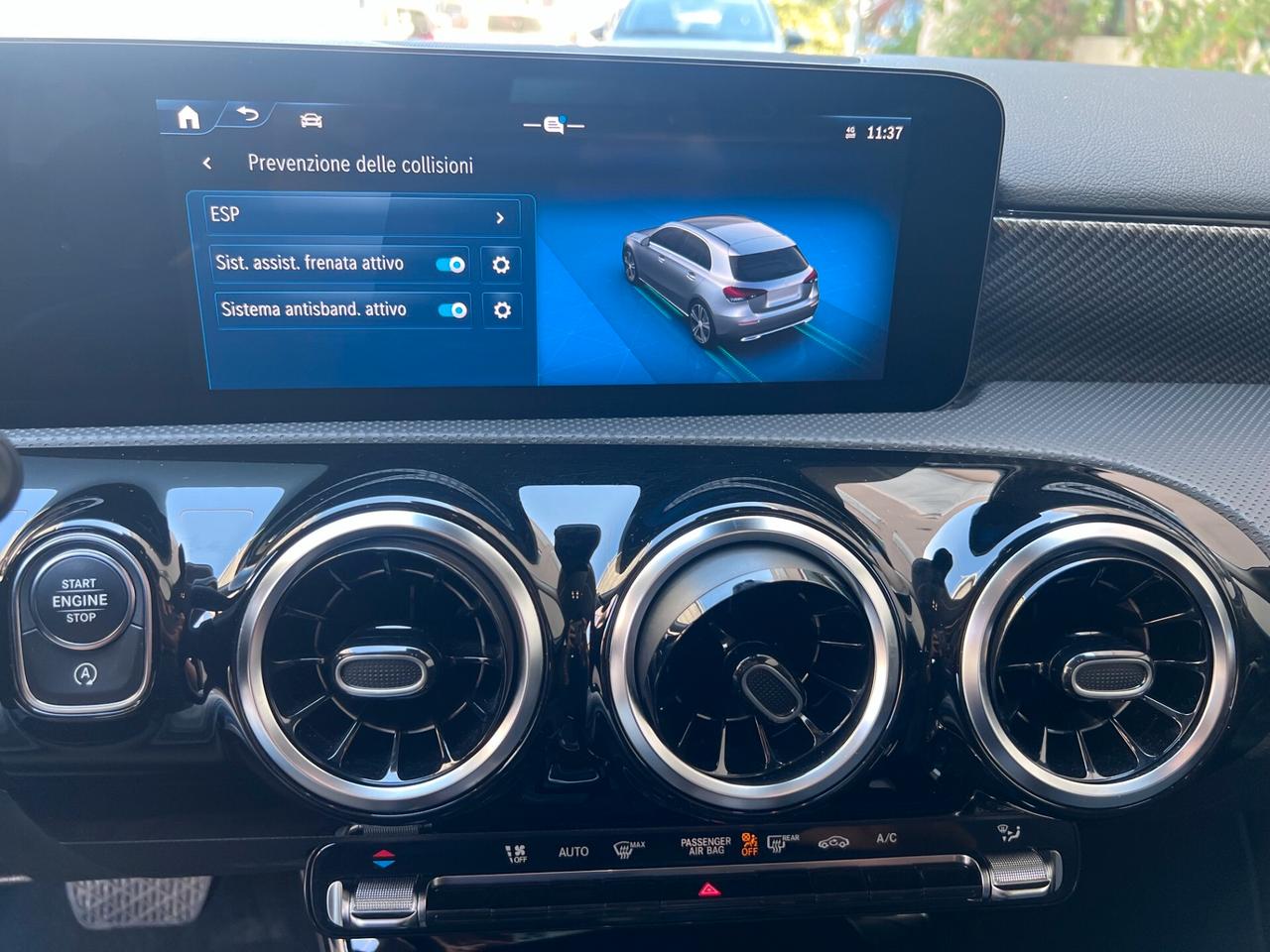 Mercedes-benz A 180 d 115cv SPORT AUTOM. LED/VIRTUAL/PELLE.. RESTYLING!! PERFETTA!