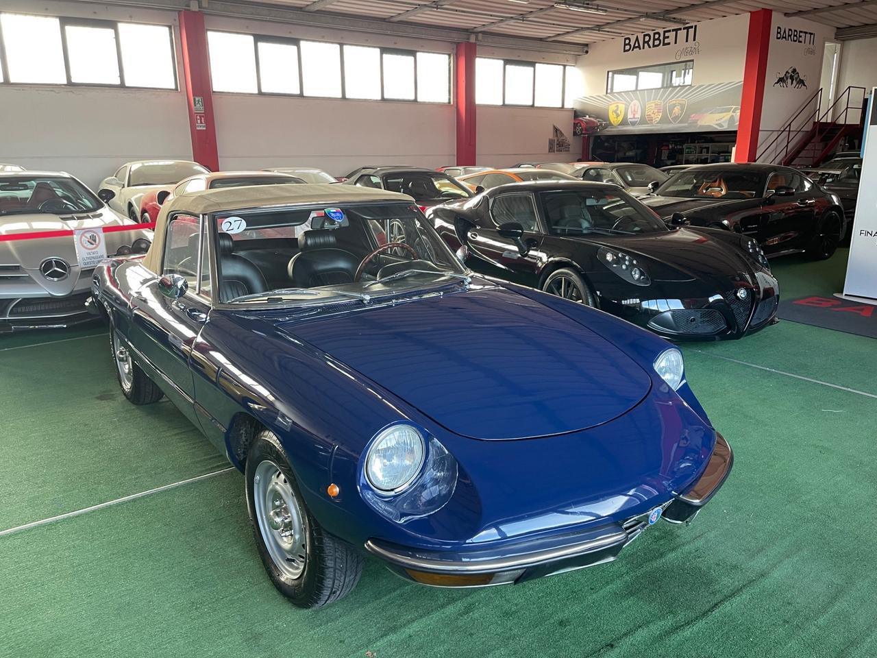 Alfa Romeo Spider 1.3 Coda Tronca ASI PERMUTE RATE