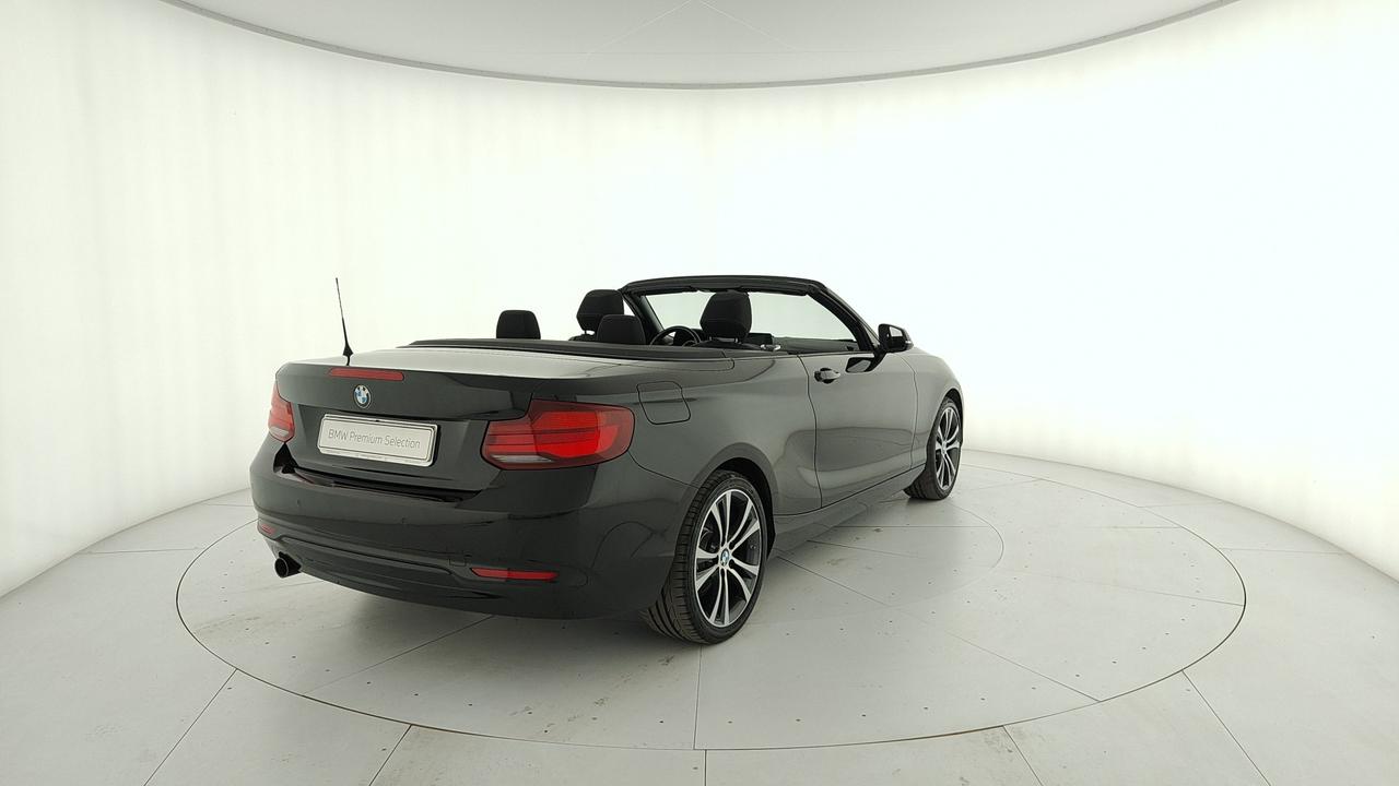 BMW 218i Cabrio Advantage auto my19