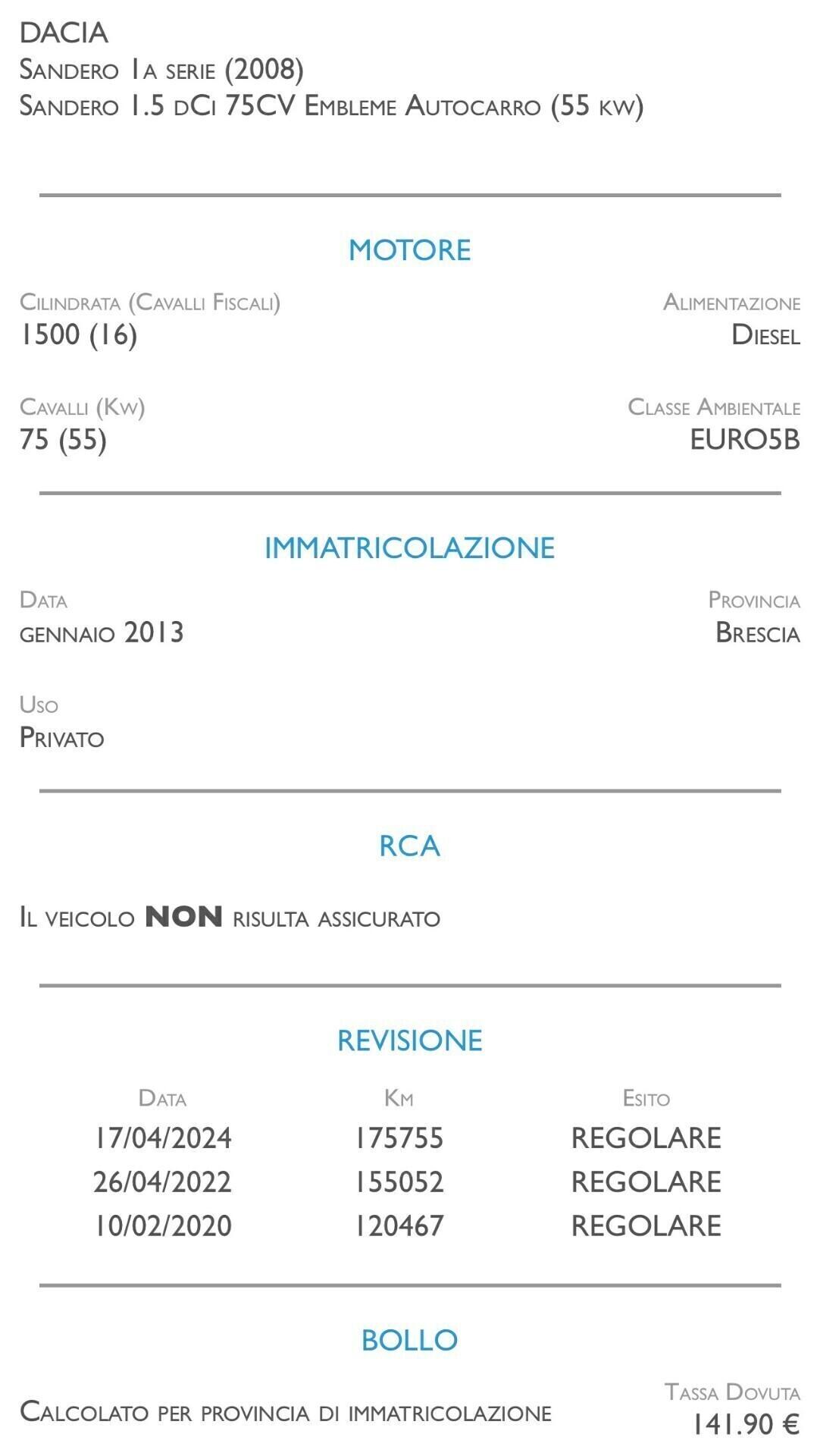 Dacia Sandero 1.5 dCi 75CV Embleme - NEOPATENTATI