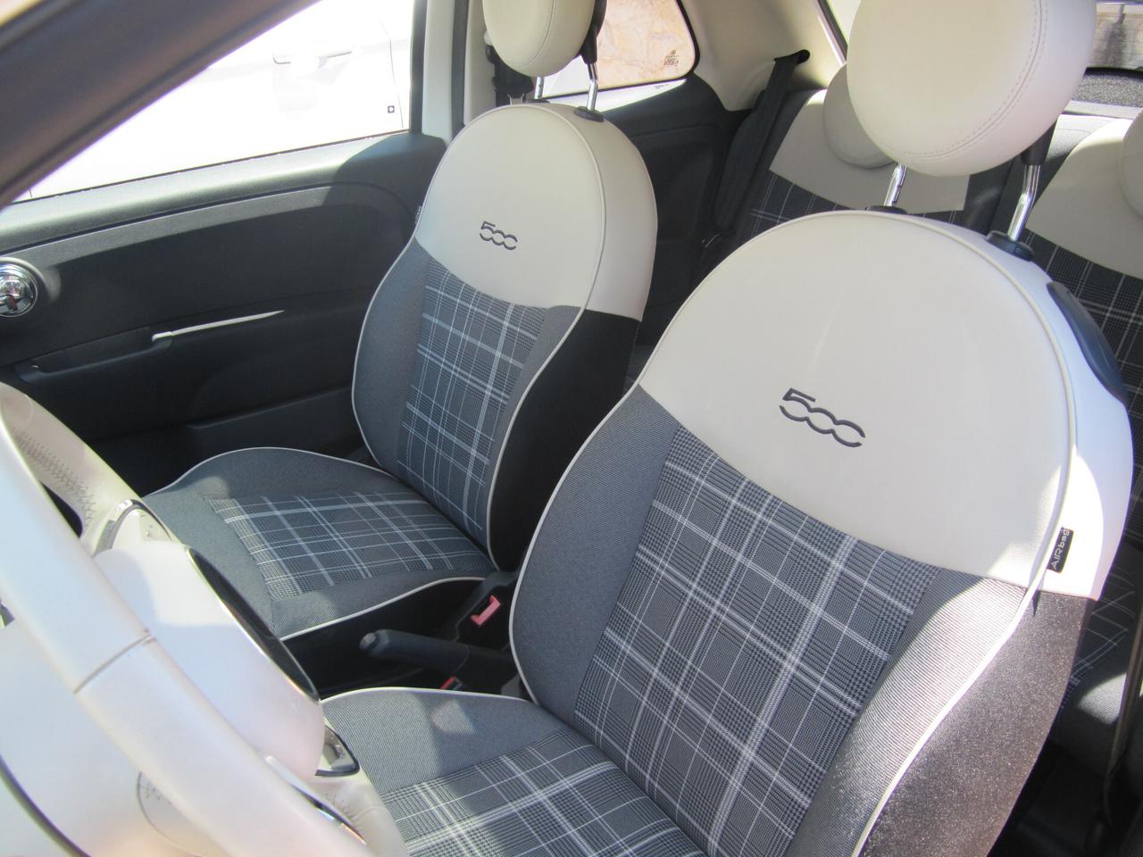 Fiat 500 1.2 Lounge - BENZINA + TETTO PANORAMICO