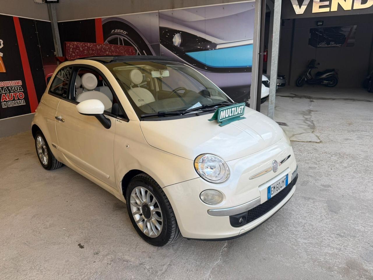 Fiat 500 1.3cc diesel 12 mesi garanzia-2012