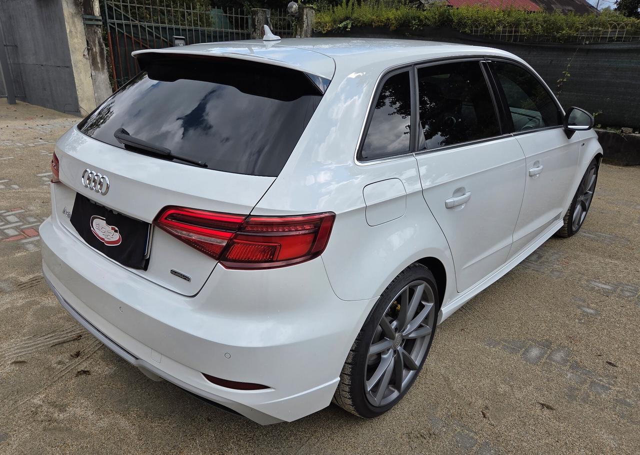 Audi A3 SPB 2.0 TDI 184 CV quattro S tronic Sport