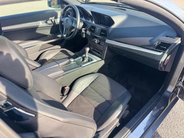 MERCEDES-BENZ E 250 CDI CABRIO BlueEFFICIENCY SPORT *MANUALE*