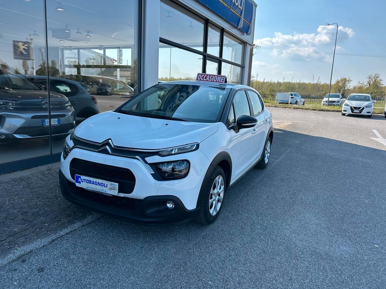 Citroen C3 VAN FEEL 1.5 BlueHDi 100 2 posti N1 SPOTICAR