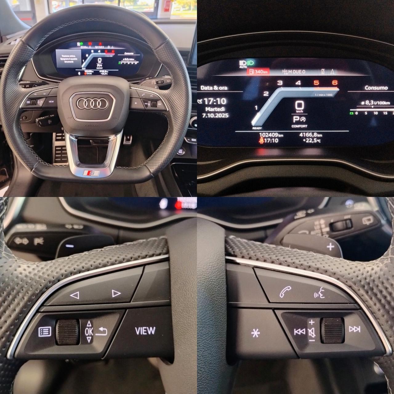 AUDI Q5 SPORTBACK 40 TDI quattro S LINE PLUS VIRTUAL CARPLAY