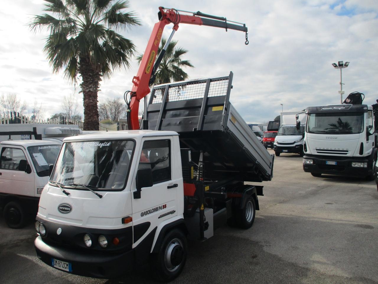 GASOLONE 35 GRU PK 2700 RIBALTABILE TRILATERALE