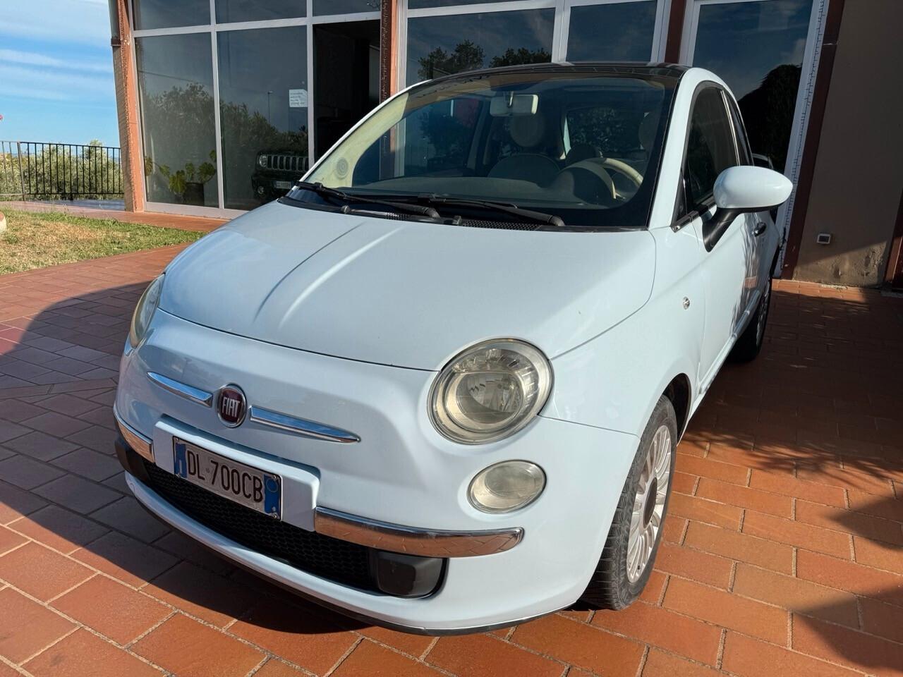 Fiat 500 1.2 Lounge Colore Azzurro Cuor Leggero