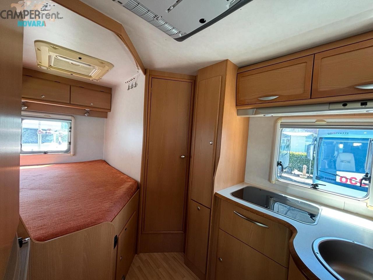 RIMOR XGO FAMILY 102 - MANSARDATO CON LETTO ALLA FRANCESE IN CODA E GARAGE FORO 147 x 48