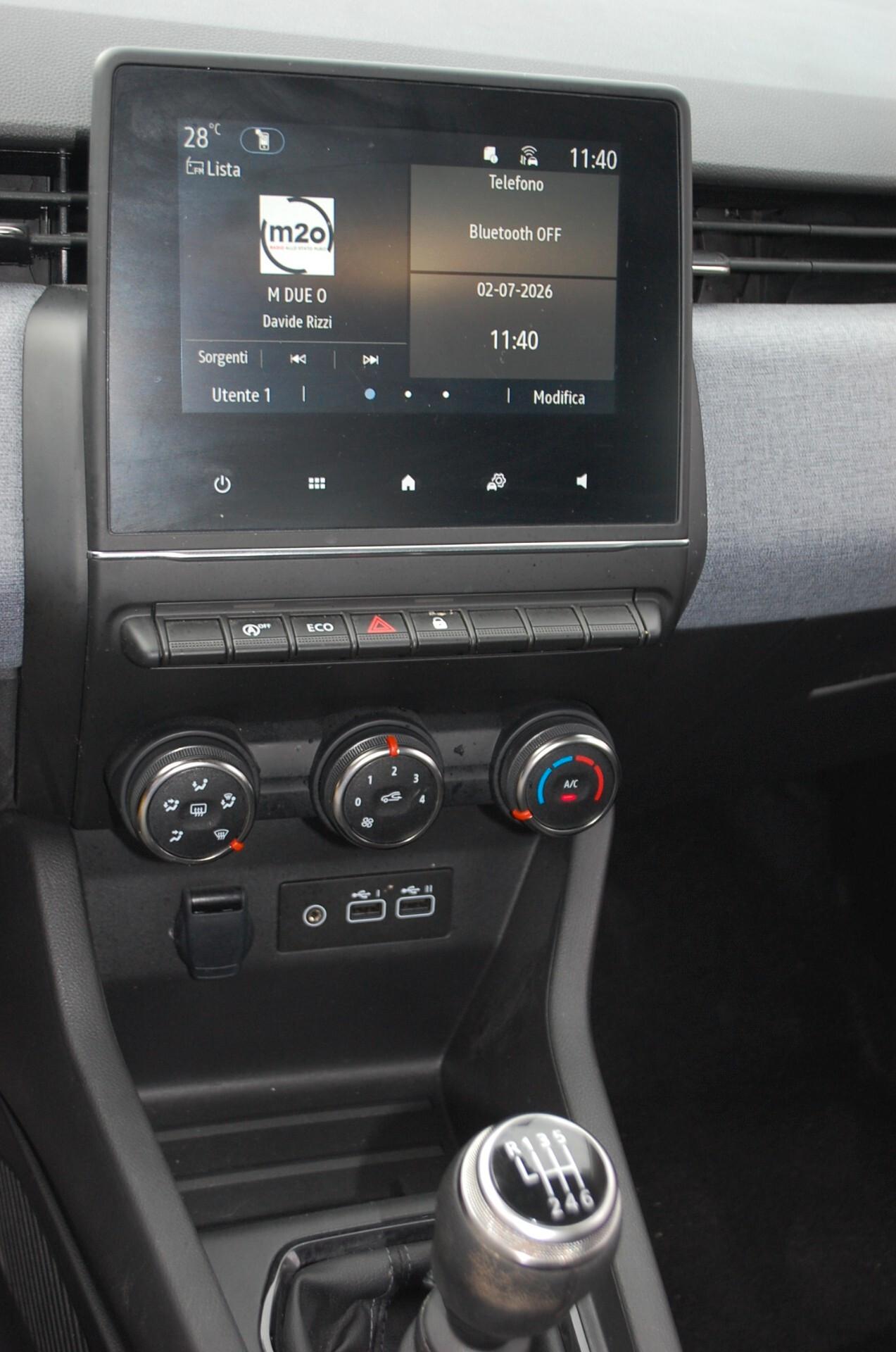 Renault Clio 1.5 dci Evolution 100CV Uff Italy Led USB